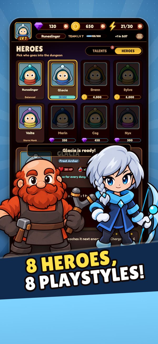 Pick your hero